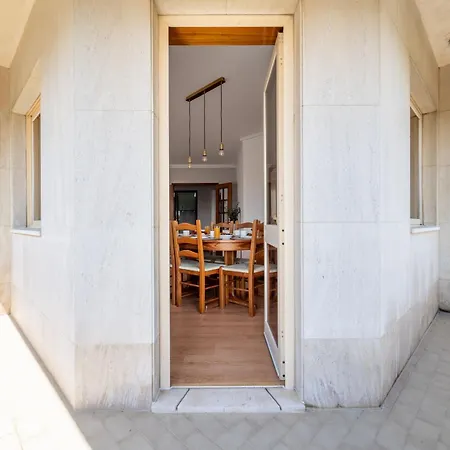 Flat By House And People