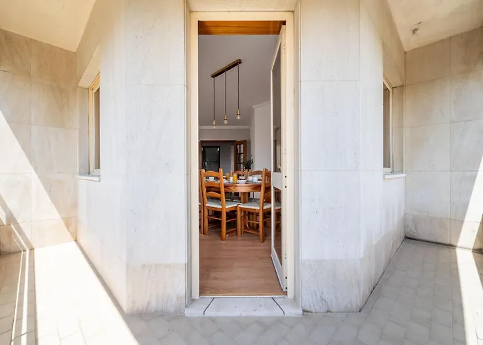 Flat By House And People